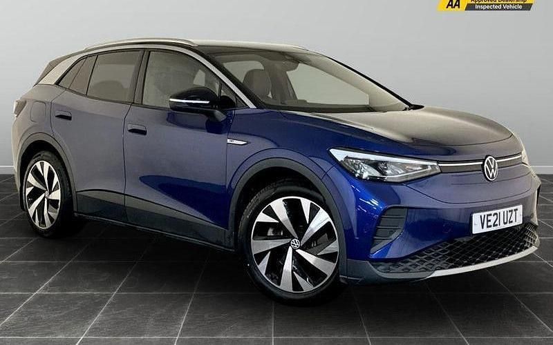 Blue Used 2021 VW ID.4 Pro Performance SUV | £11,895 (Fair price) - Image 1/2