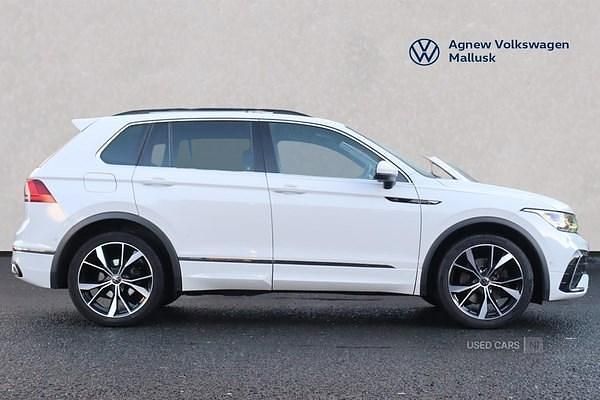 Used VW Tiguan R-line 190 HP (139 kW) 2022 White SUV