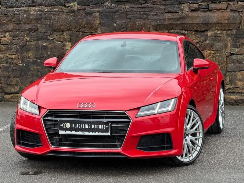 Used Audi TT S-Line 184 HP (135 kW) 2015 Red Coupe