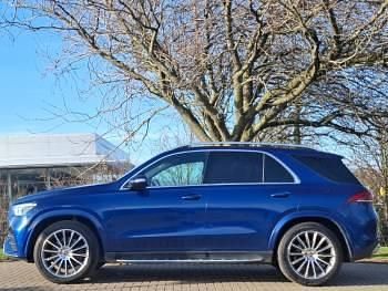 Used Mercedes GLE300 AMG line 245 HP (180 kW) 2021 Blue SUV