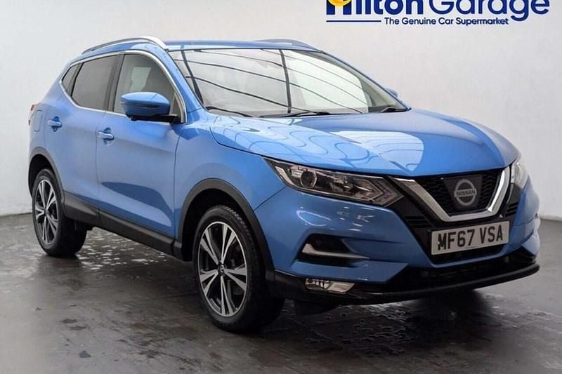 Used Nissan Qashqai N-Connecta 115 HP (84 kW) 2017 Blue SUV