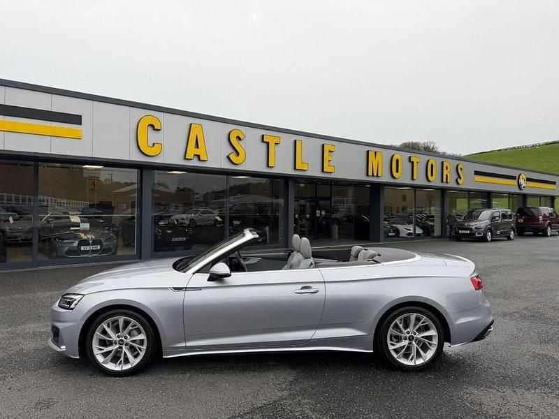 Used Audi A5 Cabriolet Sport 204 HP (150 kW) 2021 Silver Cabriolet