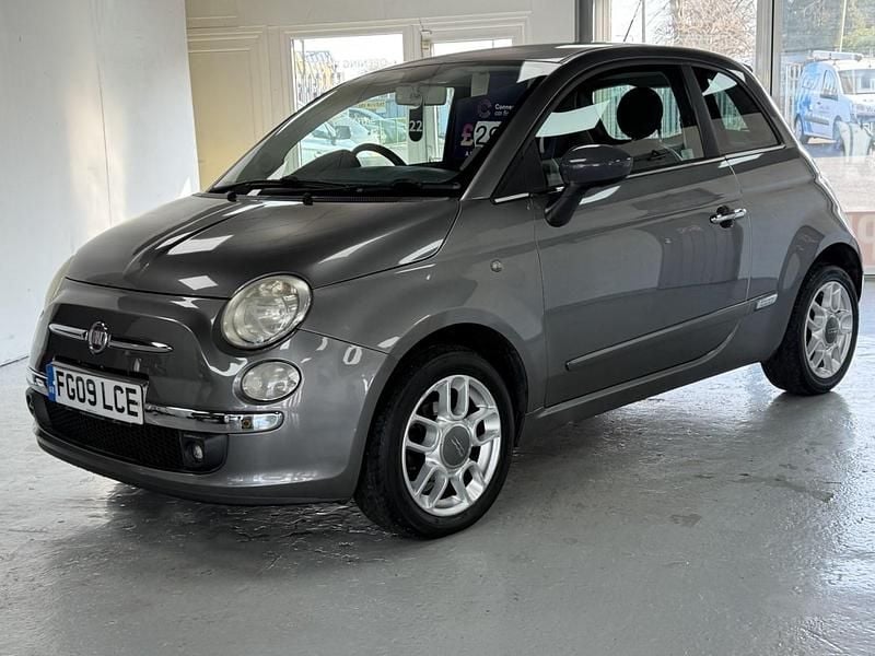 Used Fiat 500 Sport 69 HP (50 kW) 2009 Grey Cabriolet