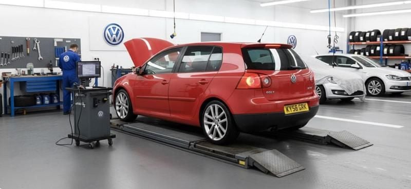 Used VW Golf VI GT 2008 Red Hatchback