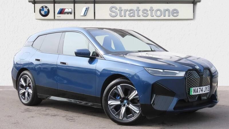 Blue Used 2024 BMW iX M Sport SUV | £49,999 (A bit pricey) - Image 1/4