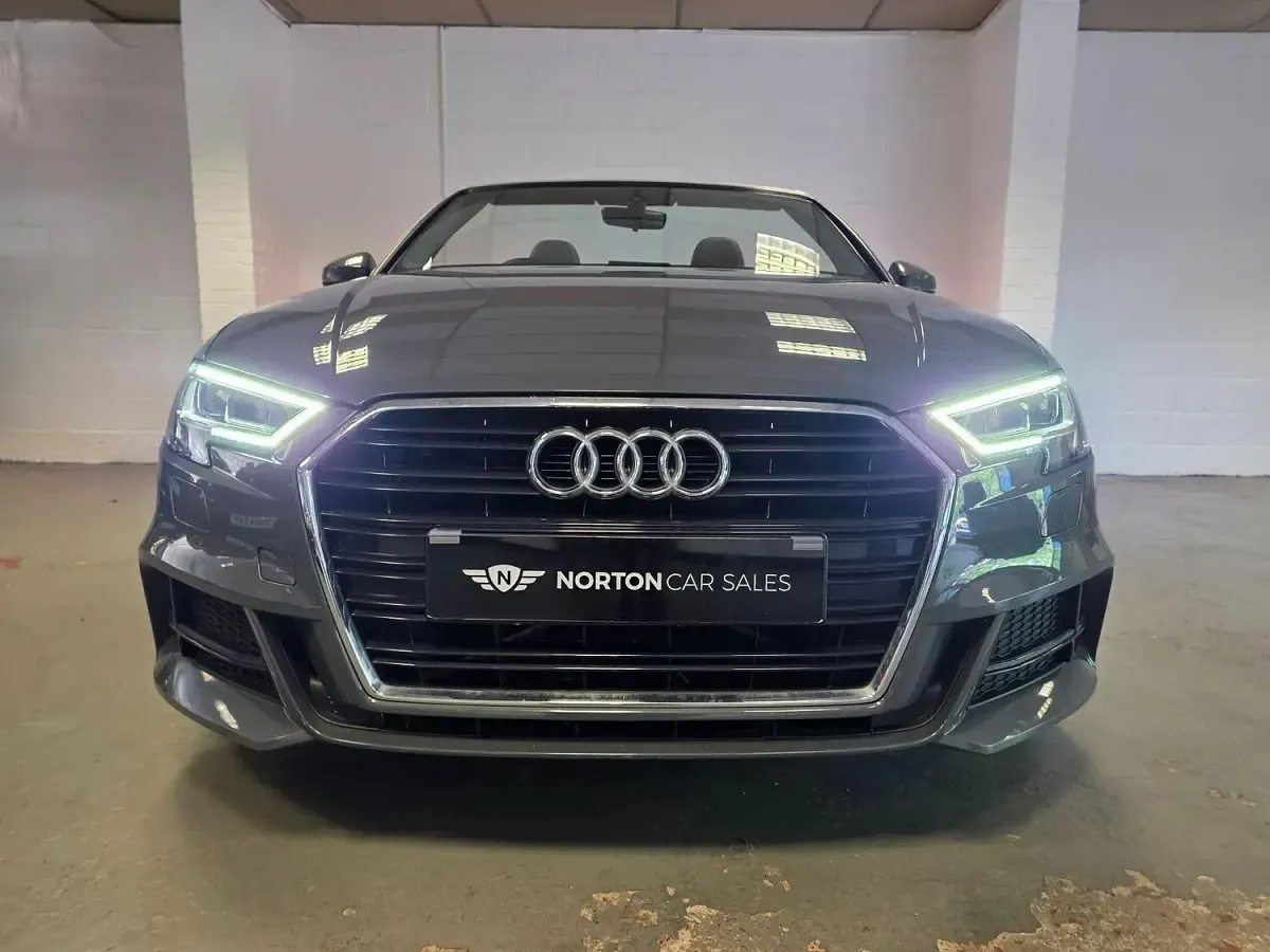 Used Audi A3 Cabriolet S-Line 150 HP (110 kW) 2016 Grey Cabriolet