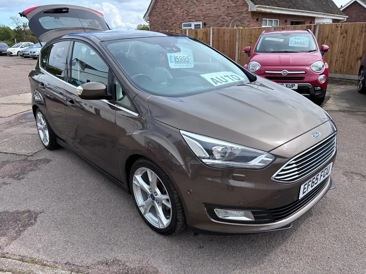 Used Ford C-MAX Titanium X 120 HP (88 kW) 2015 Brown MPV