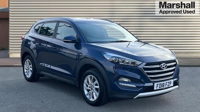 Used Hyundai Tucson SE 132 HP (97 kW) 2018 Blue SUV