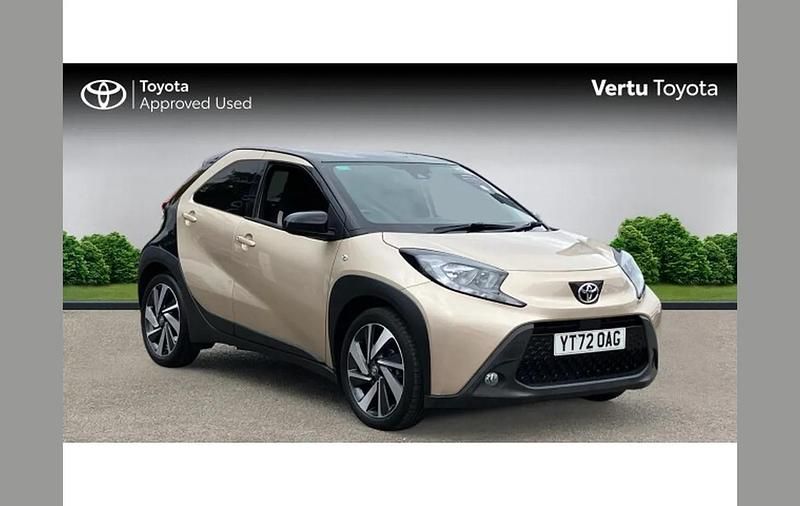 Beige Used 2022 Toyota Aygo X SUV | £13,480 - Image 1/4
