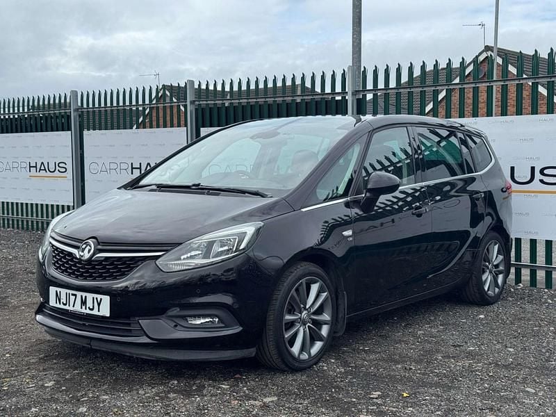 Used Vauxhall Zafira Tourer Elite 140 HP (102 kW) 2017 Black MPV