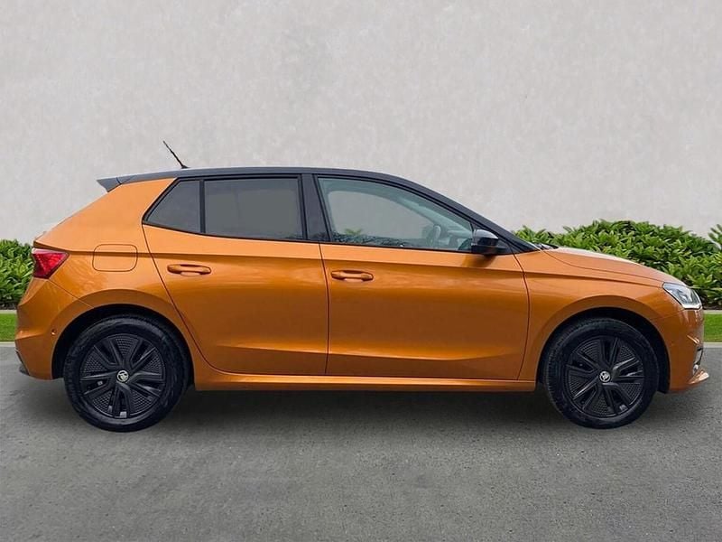 Used Skoda Fabia Colour Edition 95 HP (69 kW) 2022 Orange Hatchback
