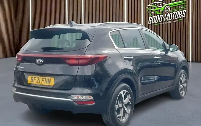Used Kia Sportage 132 HP (97 kW) 2021 Black SUV