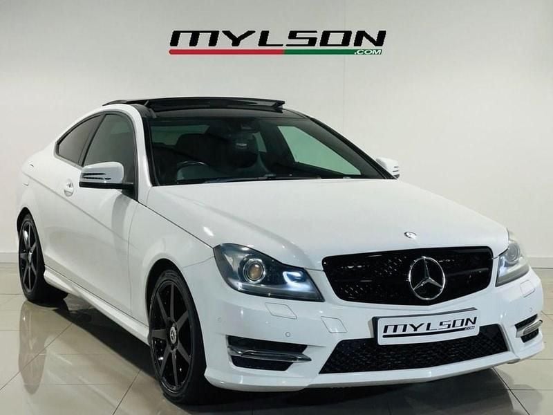 White Used 2015 Mercedes C250 Sport Edition Coupe | £9,000 (Super price) - Image 1/4