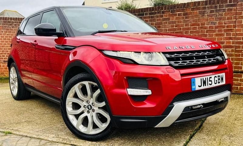 Used Land Rover Range Rover evoque Dynamic 190 HP (139 kW) 2015 Red Estate