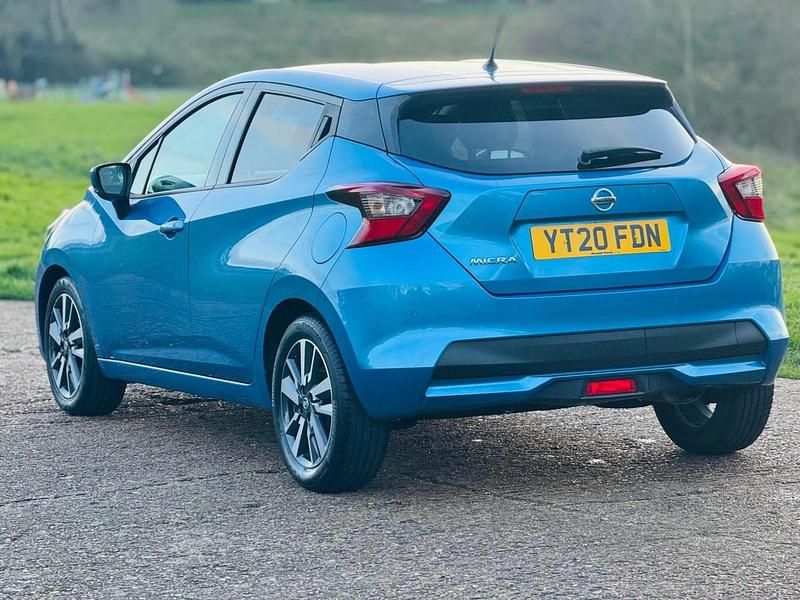 Used Nissan Micra Tekna 2020 Blue Hatchback