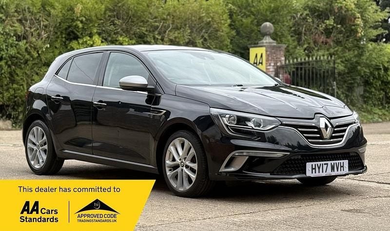 Black Used 2017 Renault Mégane GT Line GT-Line Hatchback | £6,290 (Fair price) - Image 1/2