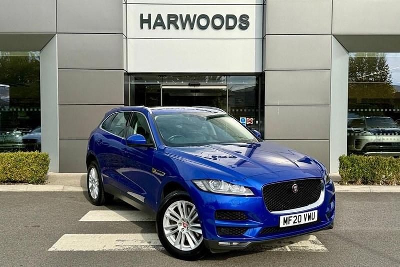 Blue Used 2020 Jaguar F-Pace Portfolio SUV | £25,790 (A bit pricey) - Image 1/1