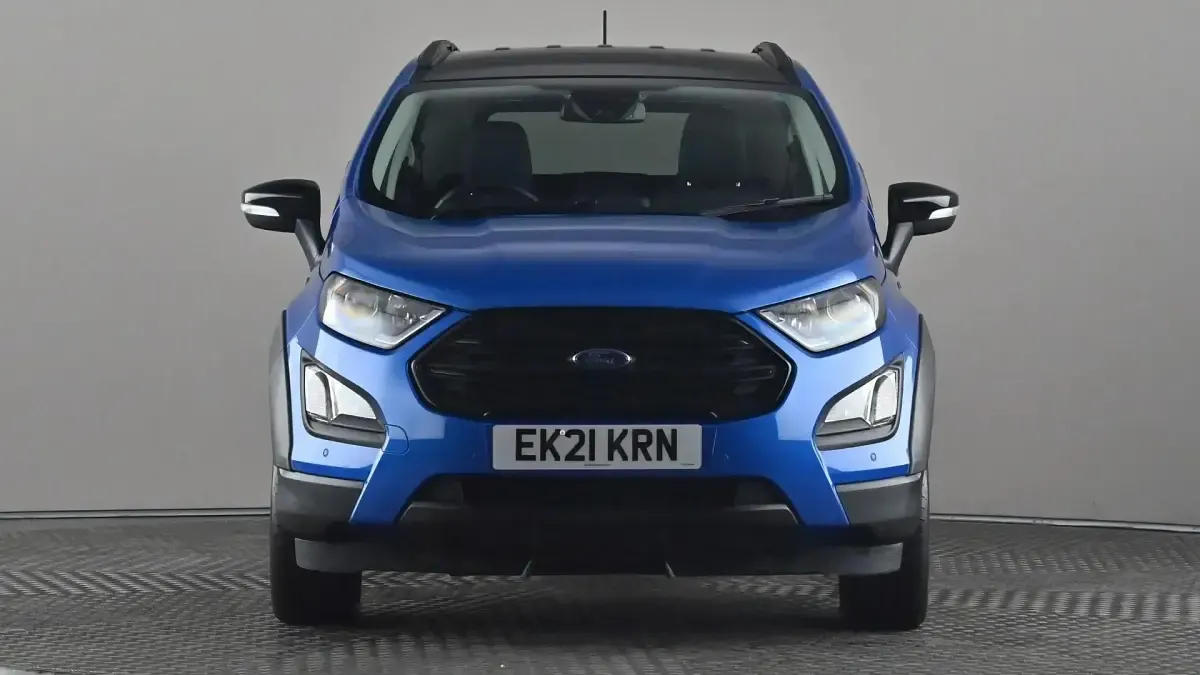Usado Ford Ecosport Active 125 CV (91 kW) 2021 Azul SUV