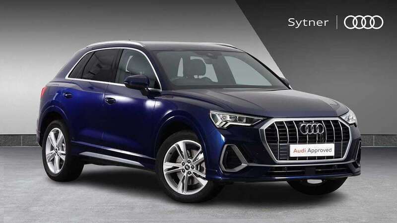 Blue Used 2023 Audi Q3 S-Line SUV | £27,500 (Fair price) - Image 1/4