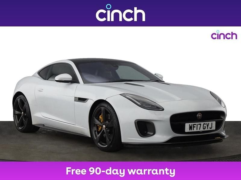 White Used 2017 Jaguar F-Type Supercharged Coupe | £33,999 (Expensive) - Image 1/3