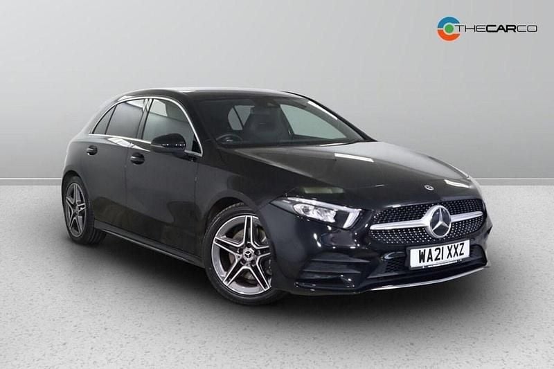 Black Used 2021 Mercedes A220 AMG line Hatchback | £19,475 (Fair price) - Image 1/1
