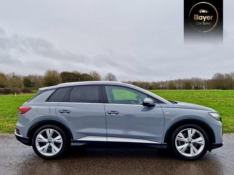 Used Audi Q4 e-tron S-Line 150 kW (204 HP) 2021 Grey SUV