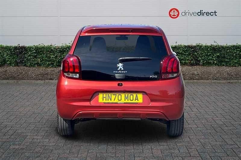 Used Peugeot 108 Collection 72 HP (52 kW) 2020 Red Hatchback