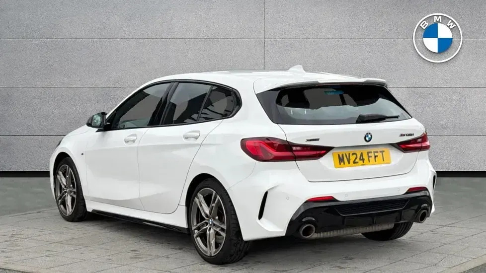 Used BMW M135 Shadowline 302 HP (222 kW) 2024 White Hatchback