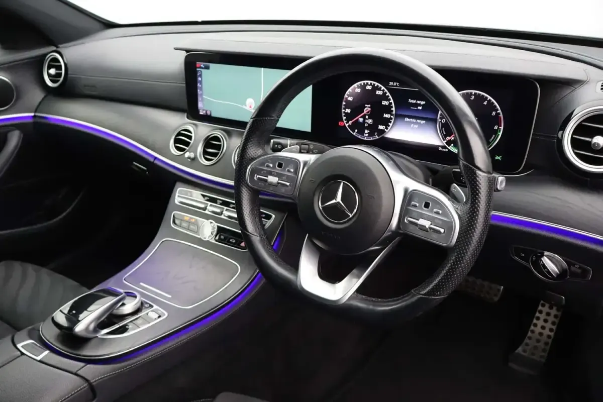 Used Mercedes E300 AMG line 2019 Black Estate