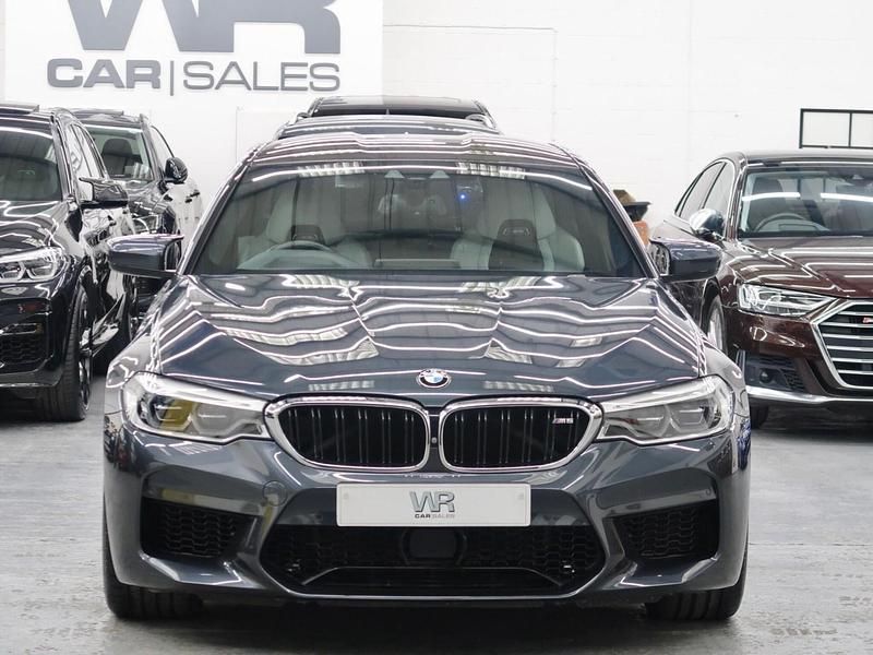 Used BMW M5 Impressive 600 HP (441 kW) 2018 Grey Sedan