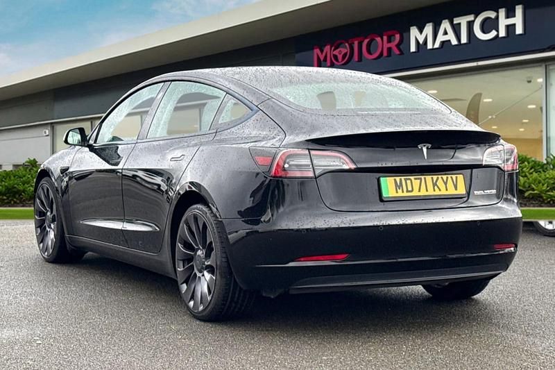 Used Tesla Model 3 Performance 82 kW (112 HP) 2022 Black Sedan