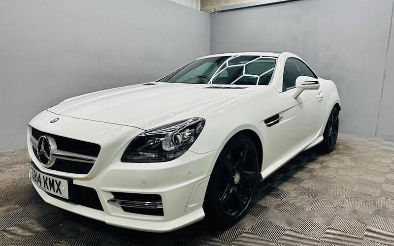 Used Mercedes SLK250 AMG 204 HP (150 kW) 2013 White Cabriolet