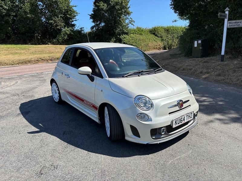 White Used 2014 Abarth 595 Turismo Hatchback | £6,250 (Fair price) - Image 1/4