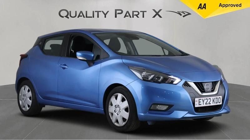 Blue Used 2022 Nissan Micra Acenta Hatchback | £9,280 (Good price) - Image 1/4