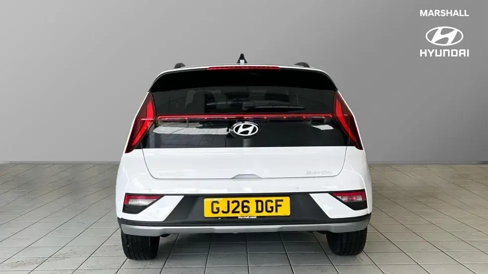 New Hyundai Bayon Blackline 90 HP (66 kW) 2026 Atlas white SUV