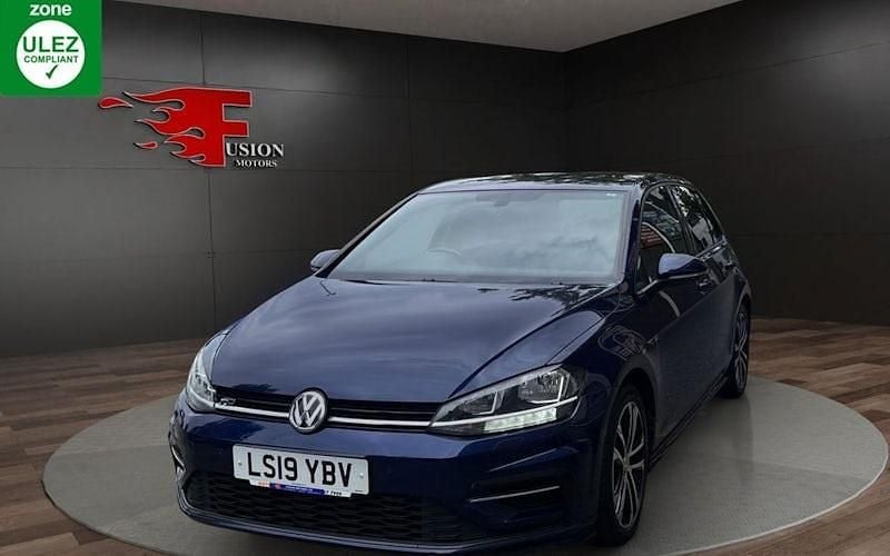 Blue Used 2019 VW Golf VII R-line Hatchback | £13,500 (Super price) - Image 1/4