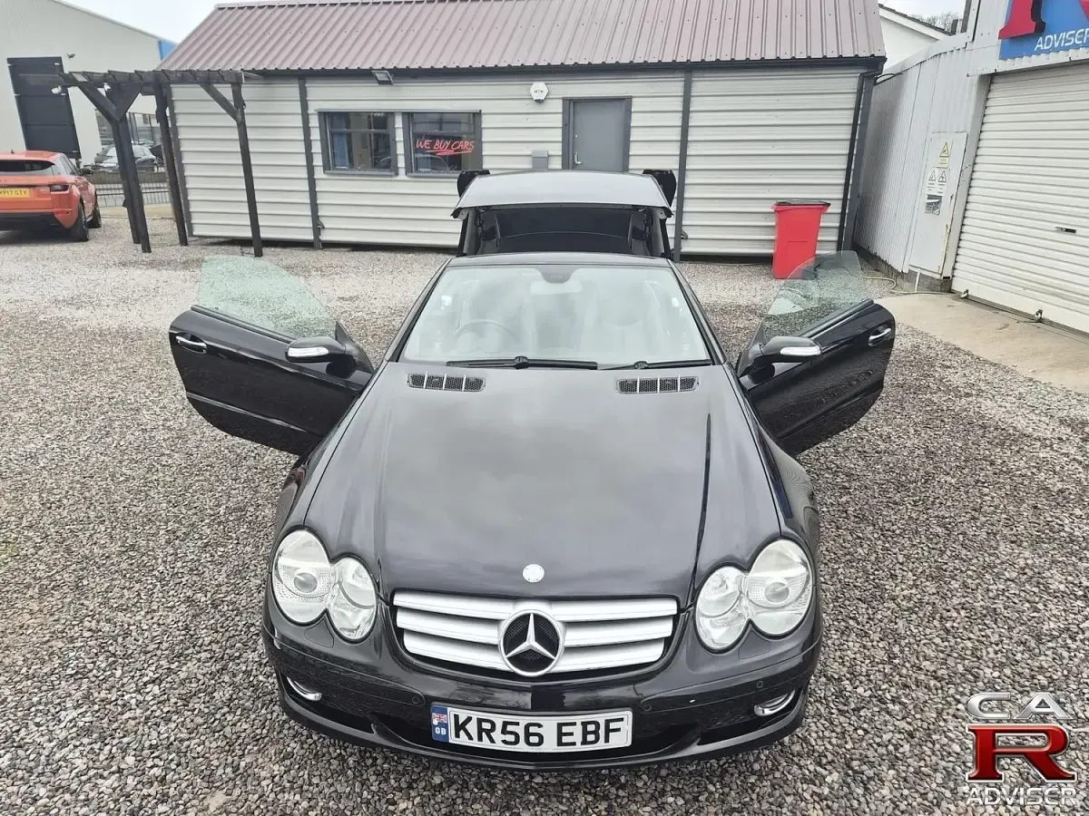 Used Mercedes SL350 272 HP (200 kW) 2007 Black Cabriolet