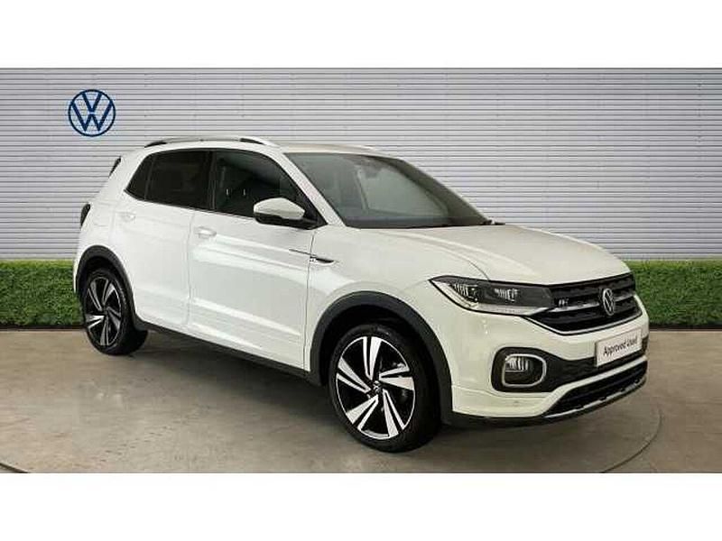 Used VW T-Cross R-line 110 HP (80 kW) 2023 Pure white SUV
