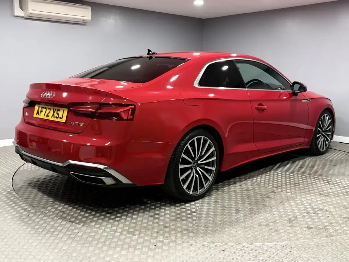 Used Audi A5 S-Line 2022 Red Coupe
