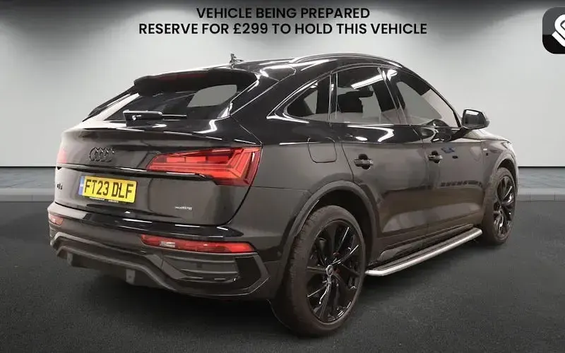 Used Audi Q5 Sportback Design 204 HP (150 kW) 2022 Black SUV