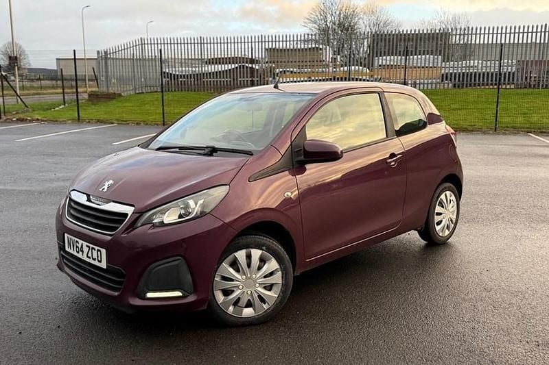 Purple Used 2015 Peugeot 108 Active Hatchback | £3,700 (Good price) - Image 1/1