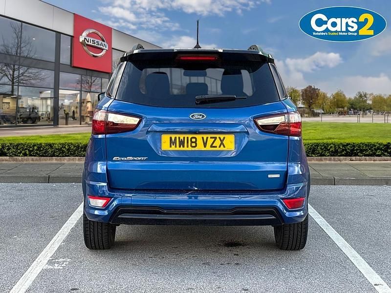 Used Ford Ecosport ST-Line 123 HP (90 kW) 2018 Blue SUV
