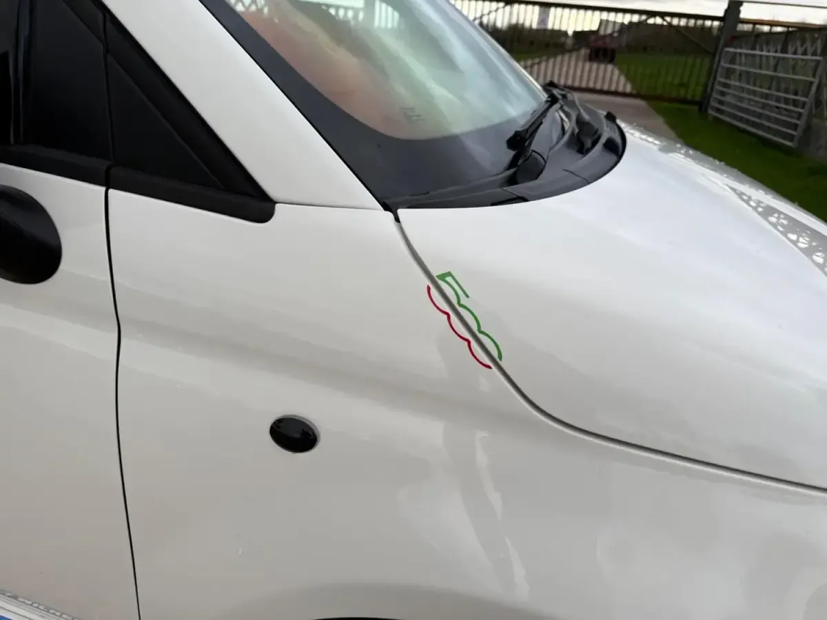 Begagnad Abarth 595 2019 Vit Halvkombi