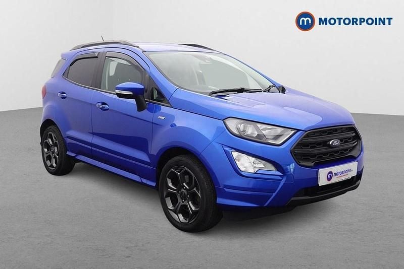 Blue Used 2021 Ford Ecosport ST-Line SUV | £11,599 (Good price) - Image 1/4