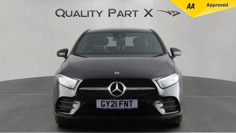 Used Mercedes A250 AMG line 2021 Black Sedan