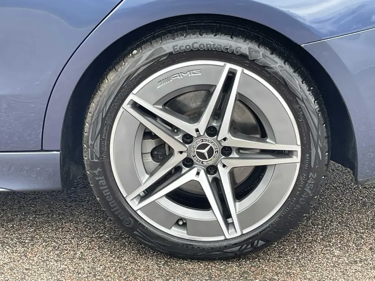 Used Mercedes C200 AMG line 204 HP (150 kW) 2025 Blue Sedan