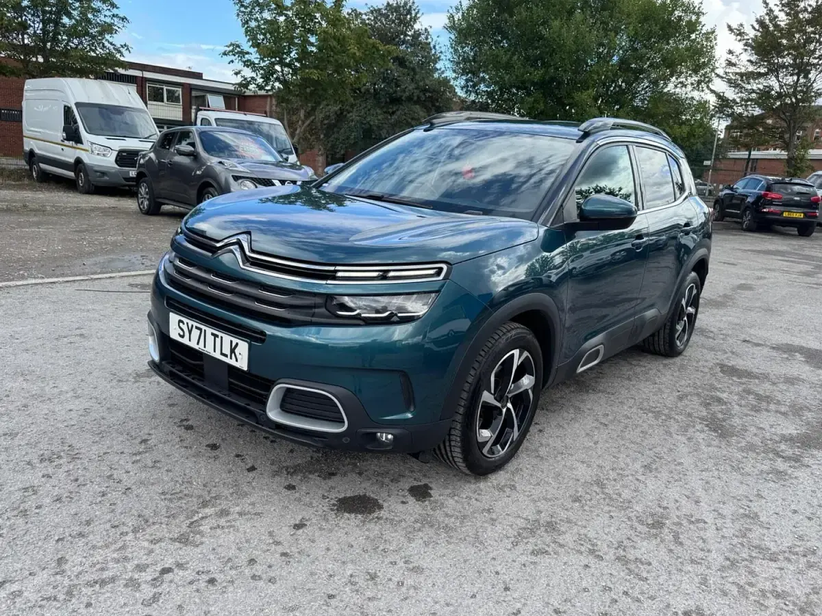 Used Citroën C5 Aircross Shine 131 HP (96 kW) 2021 Blue SUV