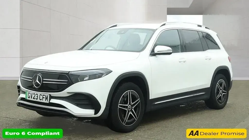 Used Mercedes EQB300 AMG line 167 kW (228 HP) 2023 White SUV
