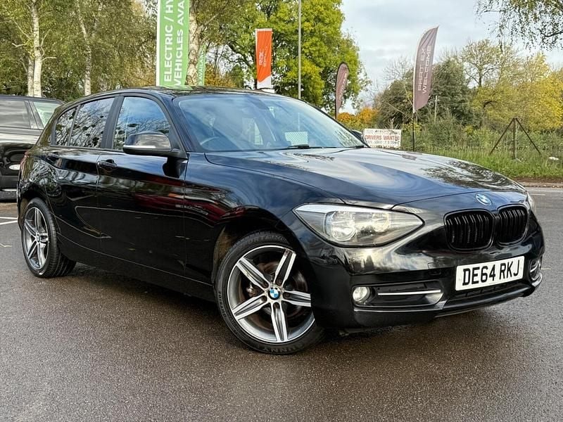 Black Used 2014 BMW 116 Sport Line Hatchback | £5,495 (Fair price) - Image 1/4
