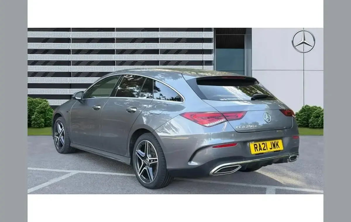 Used Mercedes CLA250 AMG Line Premium 214 HP (157 kW) 2021 Grey Coupe